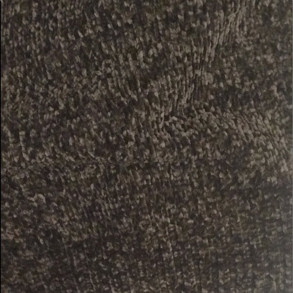 Soft Charcoal Grey Chenille Sweater - Picture 7 of 9